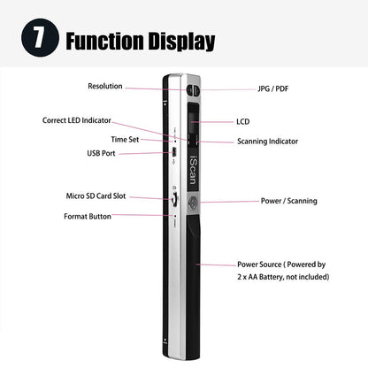 iScan Portable Scanner